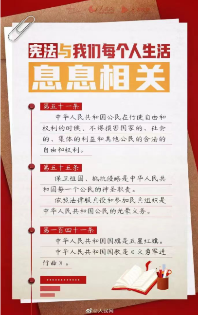 宪法宣传周 | 普及宪法知识，弘扬宪法精神